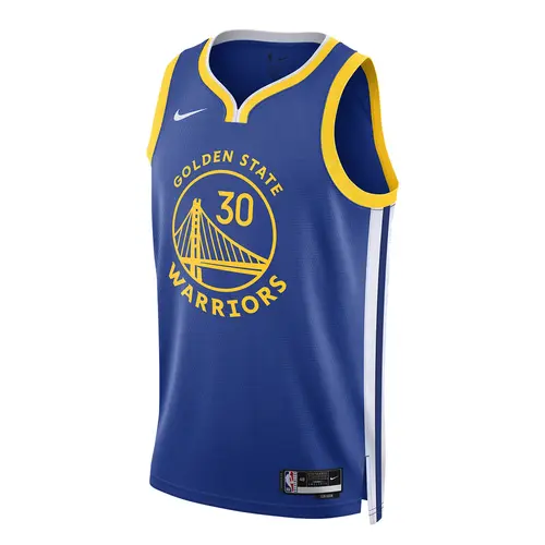 NIKE GOLDEN STATE WARRIORS STEPHEN CURRY DRI-FIT NBA SWINGMAN ICON EDITION 2022/23 JERSEY 'BLUE'